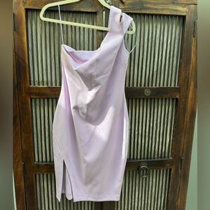 EUC Likely Elegant Lavender One-Shoulder Dress - Size 8